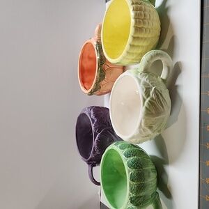 Vintage Vegetable mugs